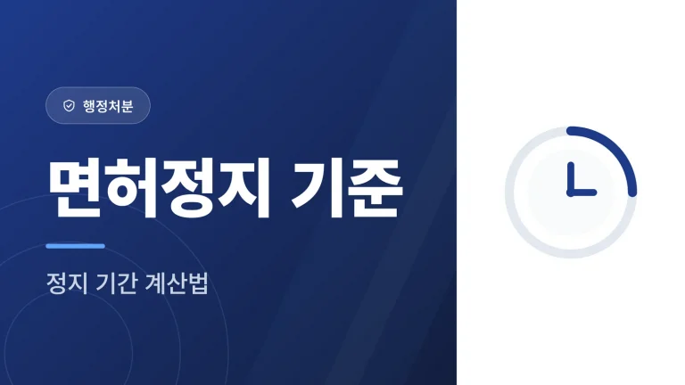 음주운전 면허정지 기준 관련 이미지
